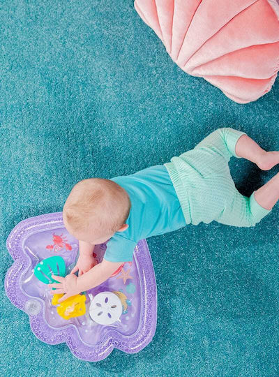 Bright Starts The Little Mermaid Sea Treasures Tummy Time Water Mat Χαλάκι Δραστηριοτήτων για Νεογέννητα