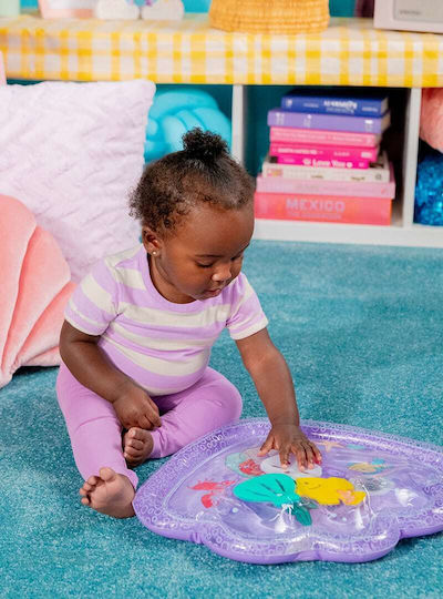 Bright Starts The Little Mermaid Sea Treasures Tummy Time Water Mat Χαλάκι Δραστηριοτήτων για Νεογέννητα