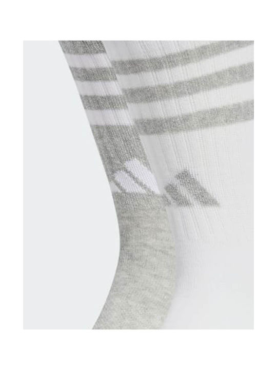 adidas Athletic Socks Gray 2 Pairs