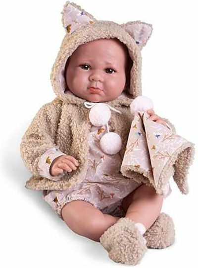 Antonio Juan Păpușă Bebe Luca Pentru 3+ Ani 42 Cm