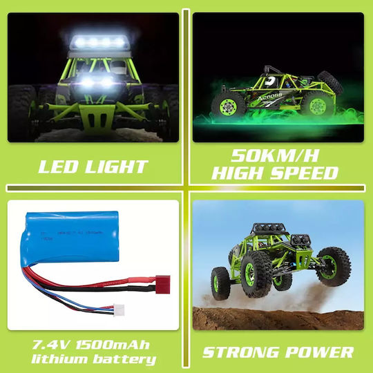 High Speed Remote Controlled Car 4WD White