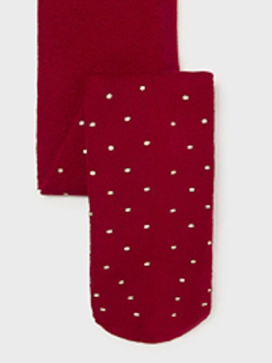 Mayoral Kids Tight Polka Dot red