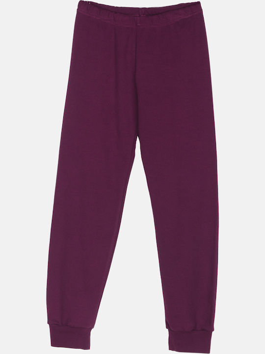 Joyce Kids' Pajamas Winter Purple Love Yourself