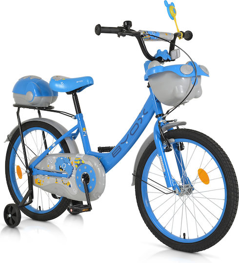 Byox 2002 Boy 20" Bicicletă Copii De Oraș Albastră