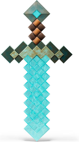 The Noble Collection Minecraft Σπαθί Ρέπλικα μήκους 50εκ. σε Κλίμακα 1:1