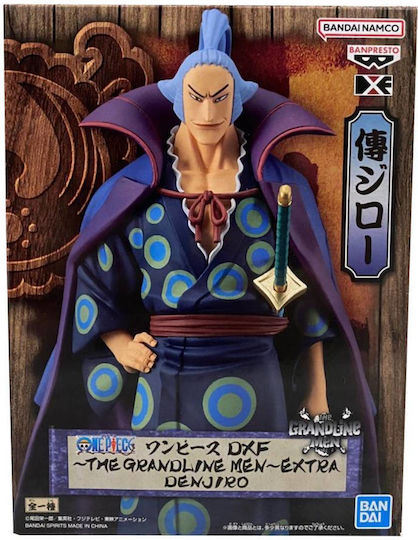 Banpresto One Piece The Grandline Men Denjiro Collectible Figure 17cm