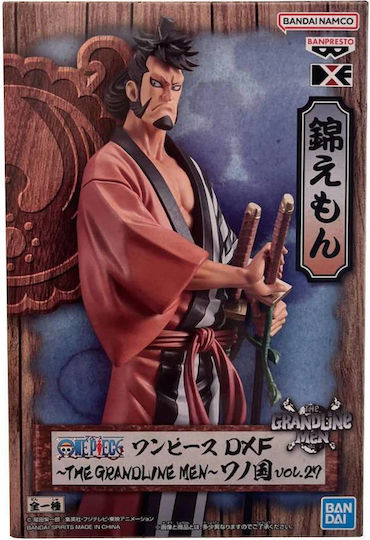 Banpresto One Piece Die Männer der Grandline Dxf Die Männer der Grandline Kin'emon Statue 17cm