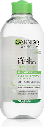 Garnier Skinactive Micellar Water Makeup Remover Face & Eyes 400ml