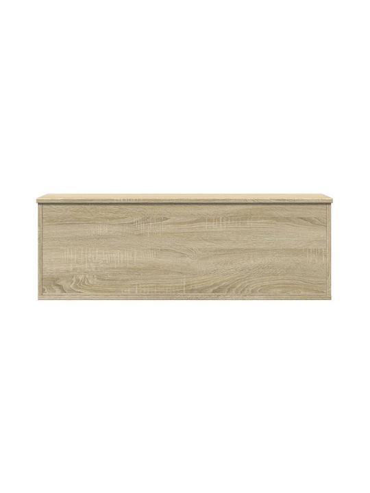 vidaXL Dekorative Truhe Hölzernes Braun 102x35x35cm