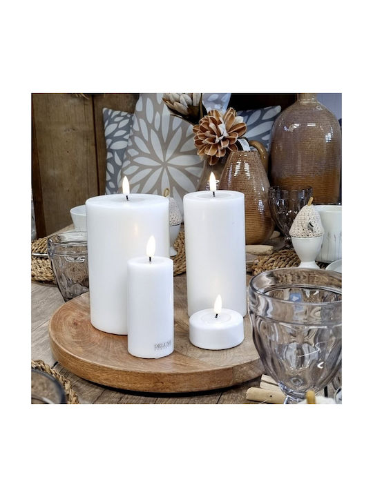 Deluxe Home Art Scented Candle White 5.5x6cm 2pcs