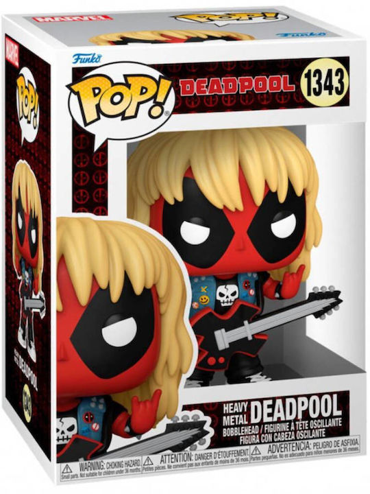 Funko Pop! Marvel: Deadpool - Deadpool Heavy Metal 1343 Bobble-Head