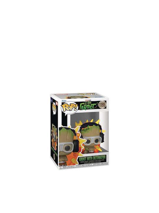 Funko Pop! Marvel: Groot with Detonator Bobble-Head