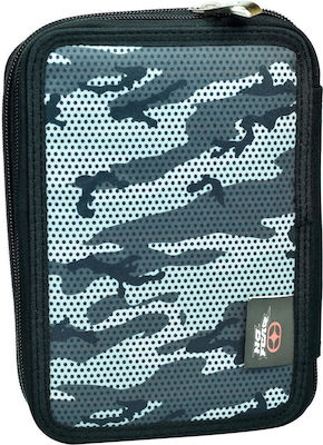 Back Me Up Double Filled Pencil Case No Fear Dark Tiger #348-25100