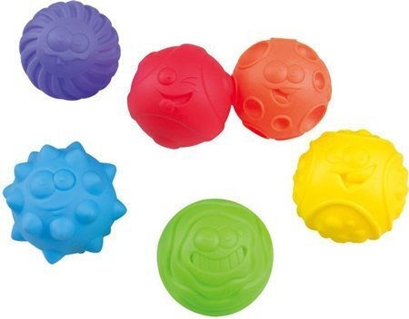 Playgo Rainbow Balls Ball for 6+ Months