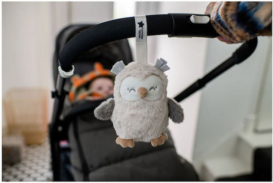 Tommee Tippee Sleep Toy Ollie Mini The Owl made of Fabric with Light and Cry Sensor for 0++ Months