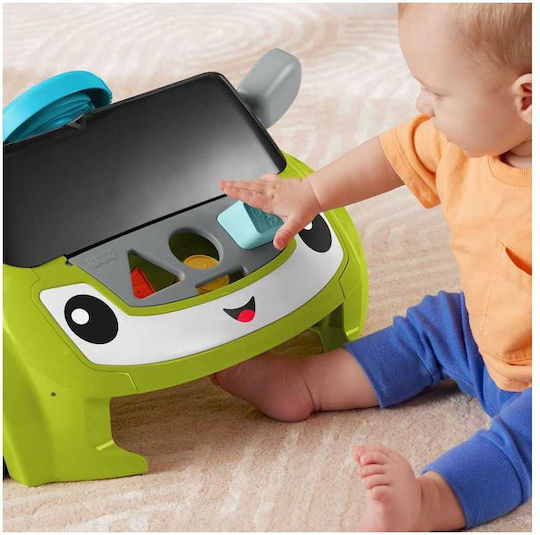 Fisher Price Vehicle Laugh & Learn Sit & Steer Driver Educational Car with Music, Light, and Sounds for 6++ Months