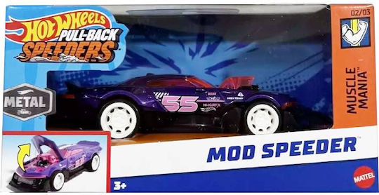 Hot Wheels Speeders Toy Car 1:43 Pull Back Mod Speeder for 3++ Years