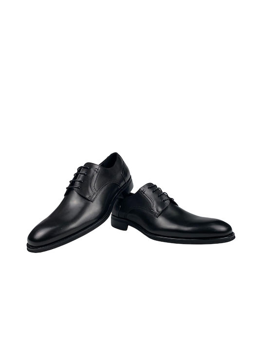Leder Herrenschuhe Schwarz