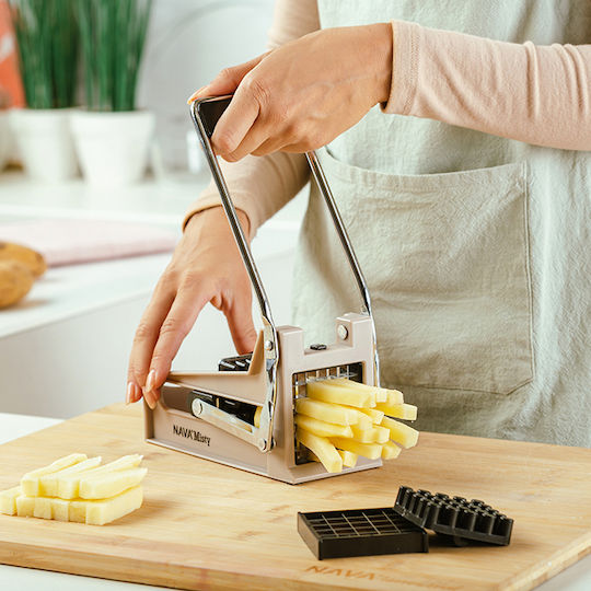 Nava Stainless Steel Potato Cutter
