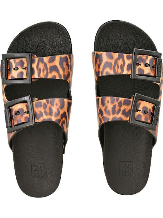 Zaxy Sandale Casual Damă Negru Tigre