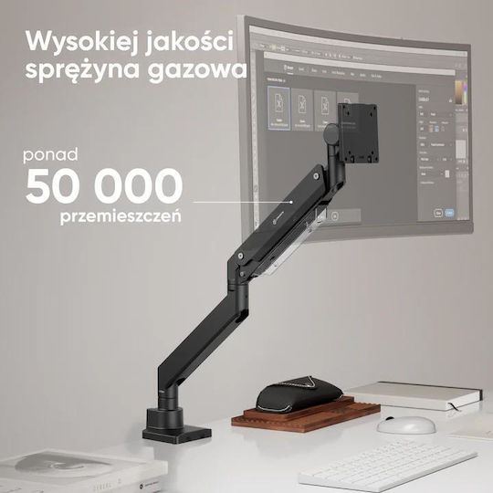 Onkron G130 Стойка Монитор до 57" Черна