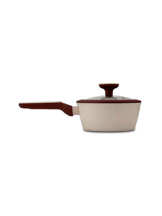 Nava Κατσαρολάκι Γάλακτος από Αλουμίνιο 1.7lt / 18cm