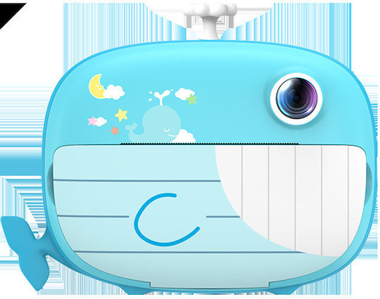 Kiddoboo FotoFun 2 Whale Kinderkamera 2MP Blau