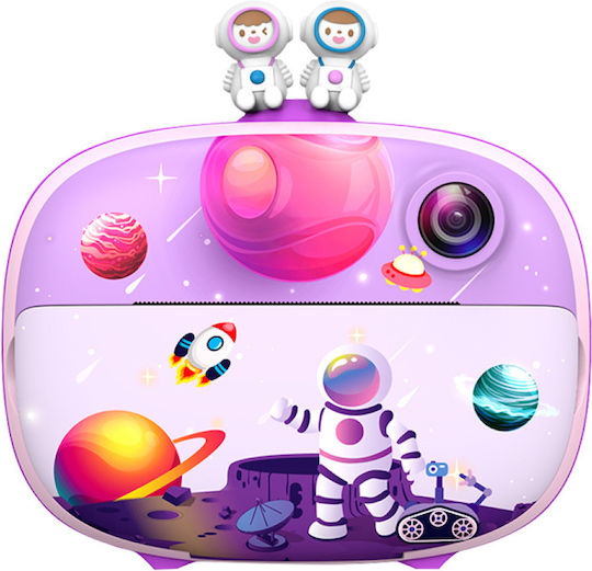 Kiddoboo FotoFun 2 Space Compact Φωτογραφική Μηχανή Μωβ