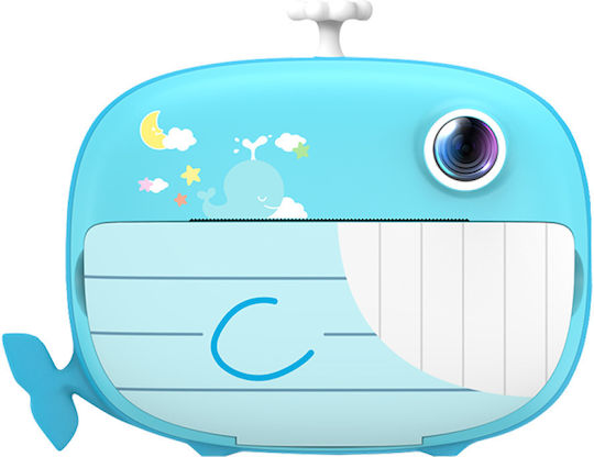Kiddoboo FotoFun 2 Whale Kinderkamera 2MP Blau