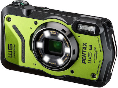 Ricoh Pentax WG-8 Compact Camera 20MP 5x Optical Zoom with 3" Display Full HD (1080p)