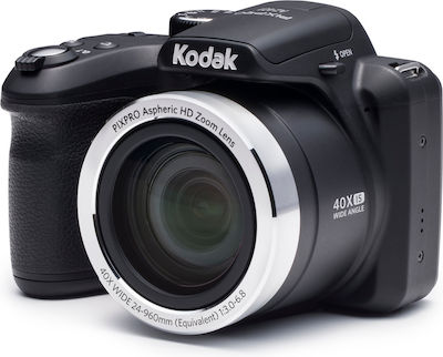 Kodak Compact Φωτογραφική Μηχανή 16MP Οπτικού Ζουμ 40x με Οθόνη 3" και Ανάλυση Video 1280 x 720 pixels Μαύρη