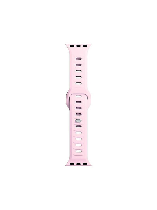 3MK Λουράκι Σιλικόνης με Pin Ροζ (Apple Watch 42/44/45/49 mm, 3MK)