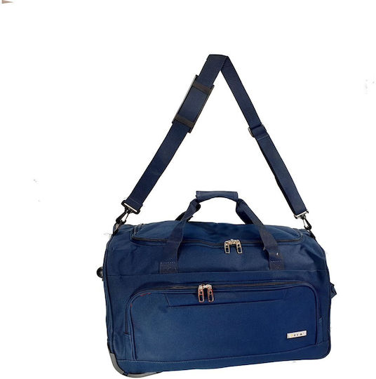 RCM Sack Voyage Back 94lt Blue with Wheels Fabric L73xW34xH38cm