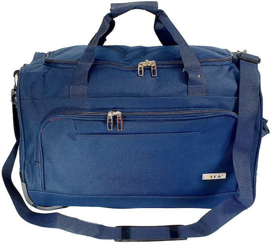 RCM Sack Voyage Back 94lt Blue with Wheels Fabric L73xW34xH38cm
