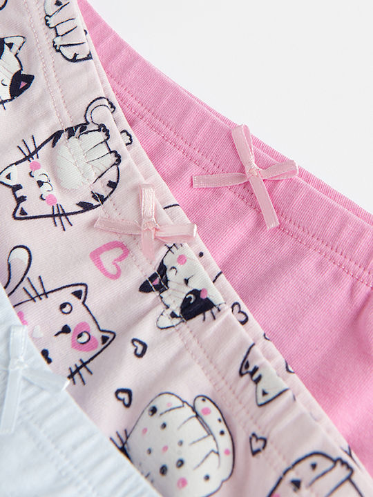 Cool Club Set of Kids' Briefs Pink 3pcs