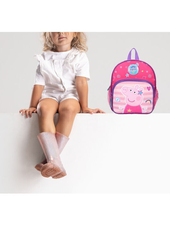 Disney Backpack School Bag Backpack Kindergarten Pink with Water Bottle Holder