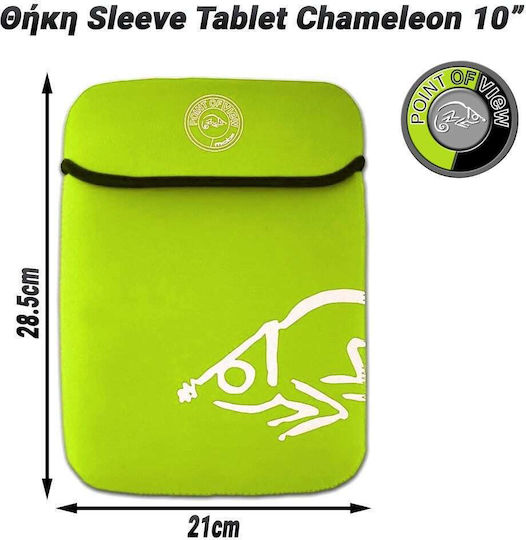 Chameleon Sleeve Υφασμάτινο Lime (Universal 10") 0624.088