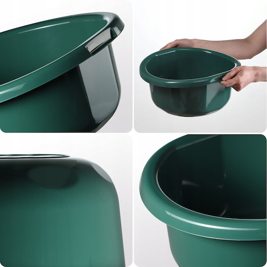 Kadax Lavoar Rotund Capacitate 8lt Verde
