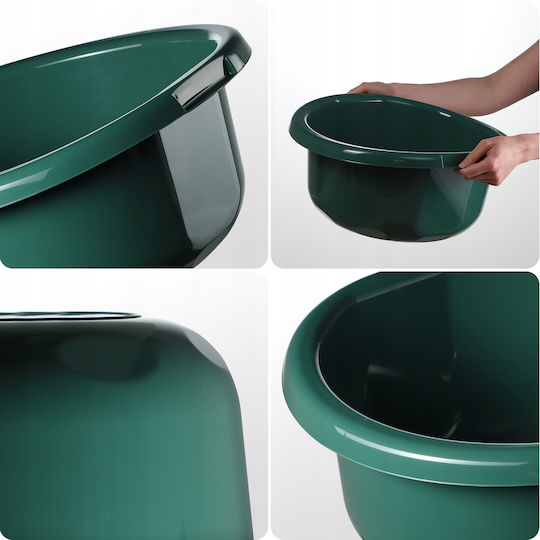 Kadax Basin Round Capacity 15lt Green