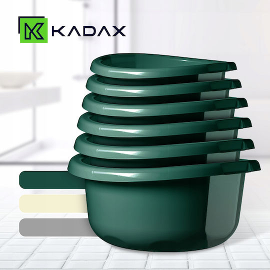 Kadax Леген Кръгла Вместимост 11лт Зелена