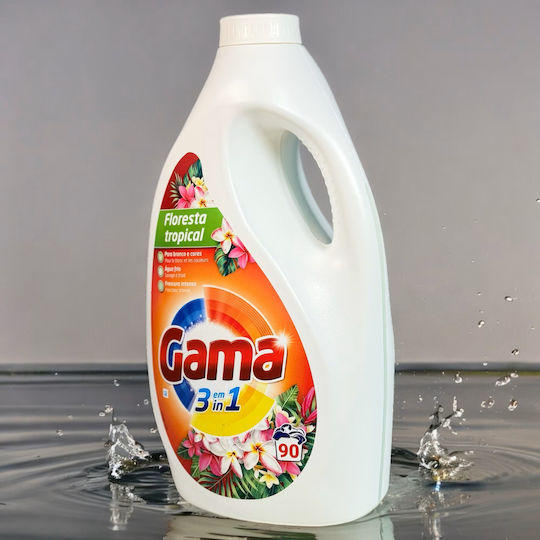 Gama Brands Lichid Detergent pentru Culori Haine (90 Cupe de măsurare)