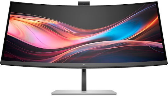 HP Series 7 Pro 734pm Ultrawide IPS HDR Monitor 34" QHD 3440x1440 mit Reaktionszeit 5ms GTG Silber