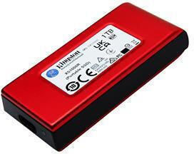 Kingston XS1000 USB-C External 1.8" SSD 1TB Red