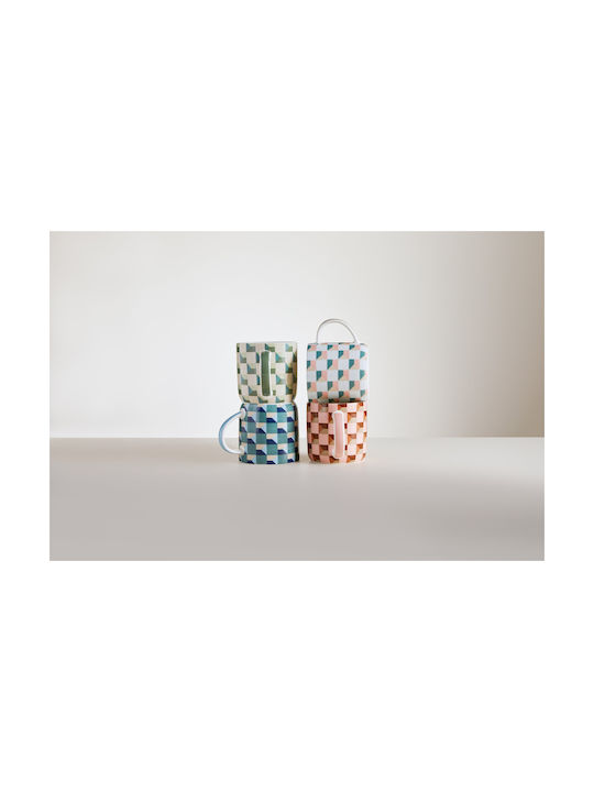 Maxwell & Williams Mug Ceramic Orange 480ml 4pcs