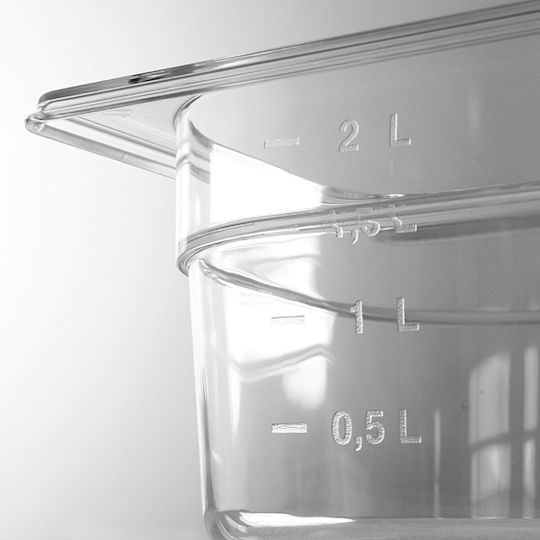 Hendi Polycarbonate Gastronorm GN1/6 H65mm
