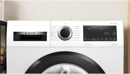 Bosch Πλυντήριο Ρούχων 9kg με Τεχνολογία Ατμού 1200 Στροφών Iron Assist WGG242Z3BY