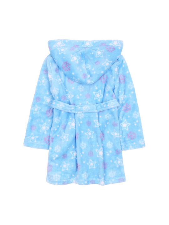 Disney Kids Hooded Bathrobe Lol Blue Blue