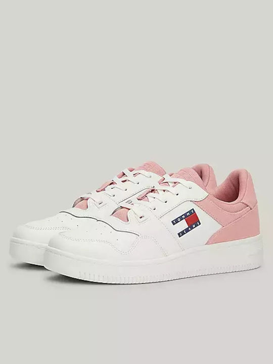 Retro Basket Mix Adidași Pentru Femei Albi / Roz