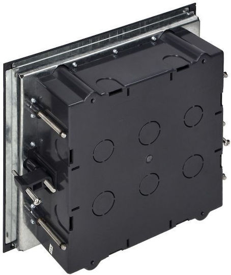 Orno Elektrisches Gehäuse IP20 in Schwarz Farbe