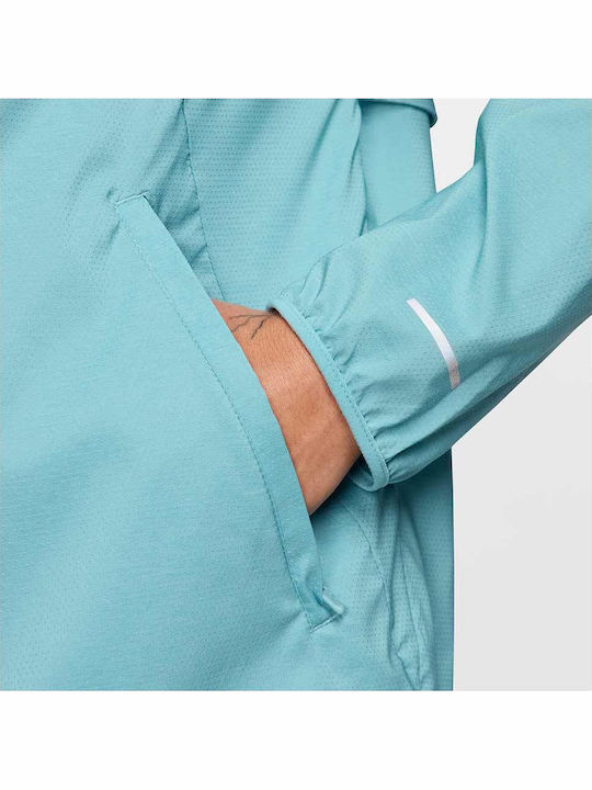 Windrunner Repel Sportjacke Wasserdicht und Winddicht Hellblau